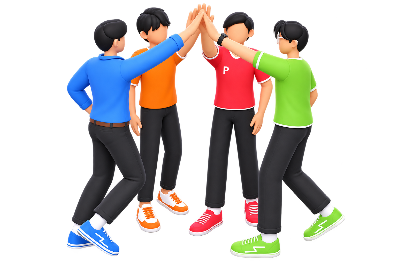 Pepul community family illustration