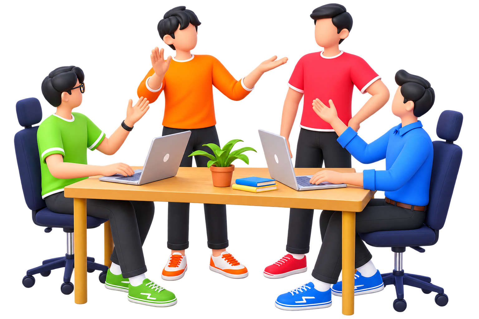 Philanthropic activities illustration